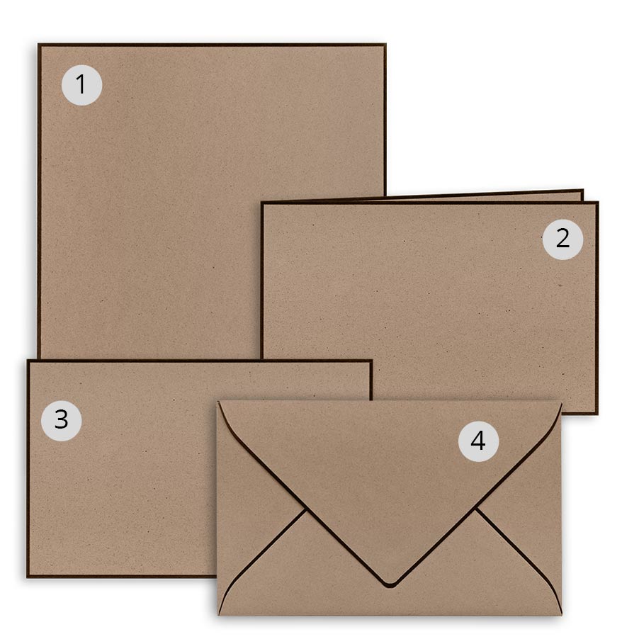 Kraft handgerändert, Nature Line